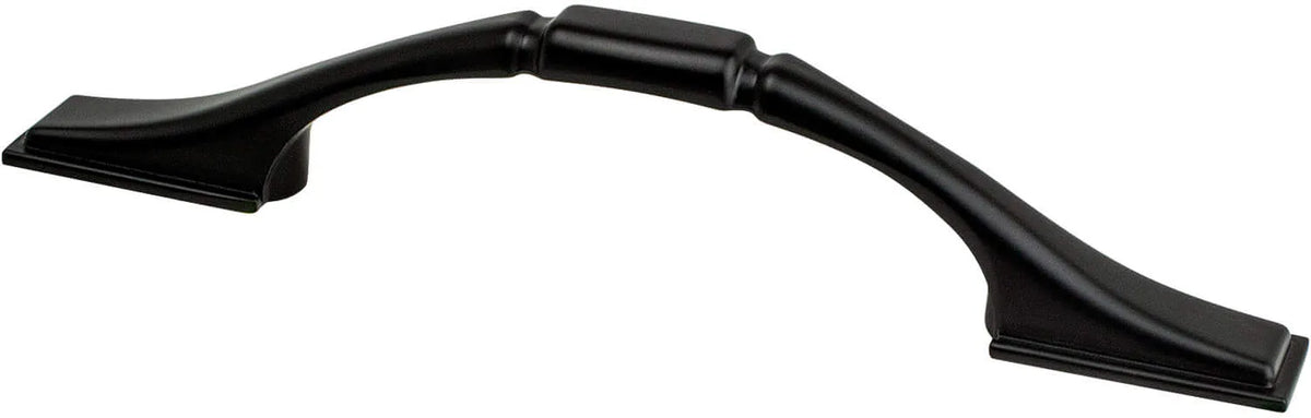 Traditional Advantage One 3'' CC Matte Black Squared End Pull 9197-1055-P