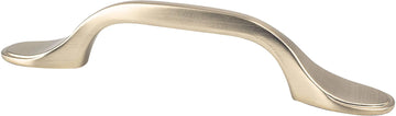 Traditional Advantage One 3'' CC Champagne Rounded End Pull 9198-10CZ-P
