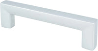 Square 96mm CC Polished Chrome Pull 9288-1026-C