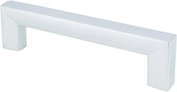 Square 96mm CC Dull Chrome Pull 9289-10DC-C
