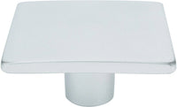Wave Dull Chrome Medium Knob 9320-10DC-C