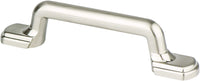 Traditional Advantage Two 3'' CC Brushed Nickel Rounded End Pull 9378-1BPN-P
