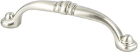 Traditional Advantage Three 96mm CC Brushed Nickel Antique Pull 9384-1BPN-P