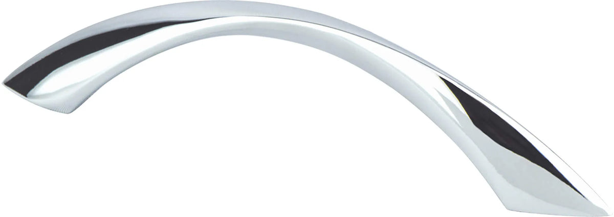 Contemporary Advantage Five 96mm CC Polished Chrome Twisted Arch Pull 9410-1026-P