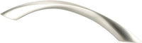Contemporary Advantage Five 128mm CC Brushed Nickel Twisted Arch Pull 9412-1BPN-P