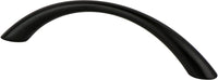 Contemporary Advantage Four 96mm CC Matte Black Tapered Arch Pull 9420-4055-P