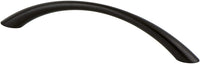 Contemporary Advantage Four 128mm CC Matte Black Tapered Arch Pull 9425-4055-P