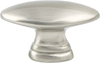 Advantage Plus Six Brushed Nickel Oval Knob 9426-1BPN-P