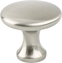 Contemporary Advantage Five Brushed Nickel Narrow Round Knob 9429-1BPN-P
