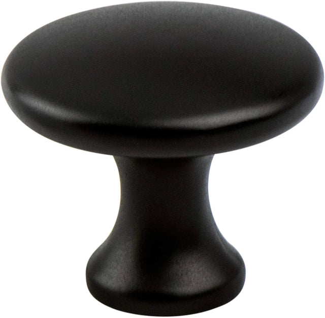 Contemporary Advantage Five Matte Black Narrow Round Knob 9431-1055-P