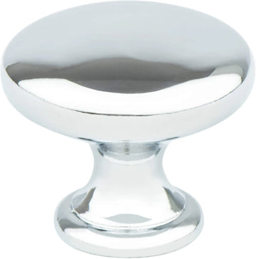 Contemporary Advantage Four Polished Chrome Wide Round Knob 9433-4026-P