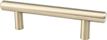 Transitional Advantage Two 3'' CC Champagne T-Bar Pull 9540-20CZ-P