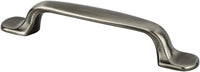 Euro Moderno 96mm CC Brushed Black Nickel Pull 9720-1BBN-P