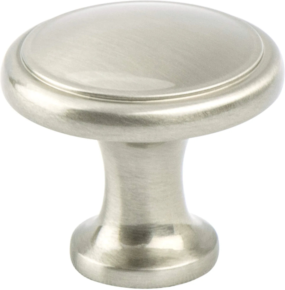 American Classics Brushed Nickel Ringed Knob 9924-1BPN-P