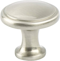 American Classics Brushed Nickel Ringed Knob 9924-1BPN-P