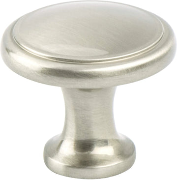 American Classics Brushed Nickel Ringed Knob 9924-1BPN-P