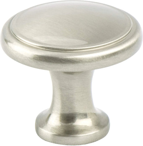American Classics Brushed Nickel Ringed Knob 9924-1BPN-P