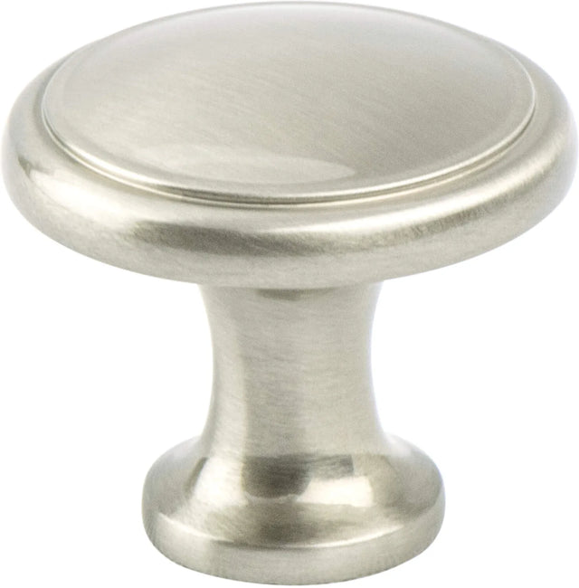 American Classics Brushed Nickel Ringed Knob 9924-1BPN-P