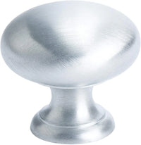 Plymouth Satin Chrome Round Knob 9958-1SC-P