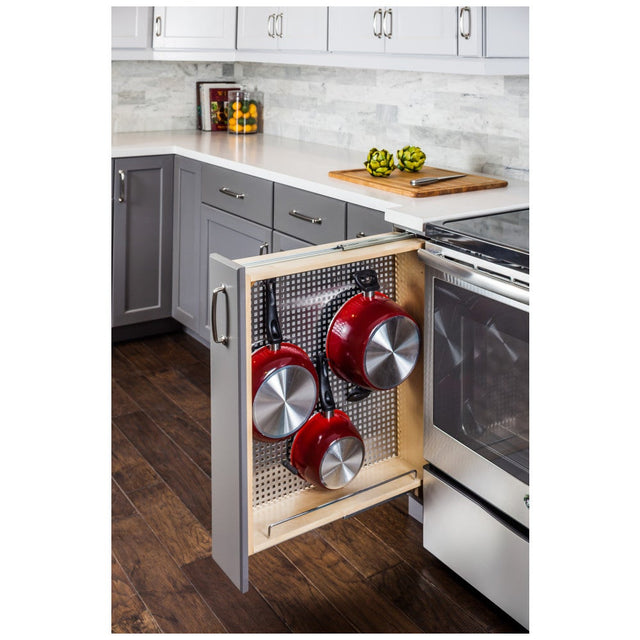 Peg Board Base Filler 6'' Peg Board Filler Pullout BFPOSS6