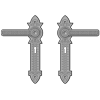 Bit-Key Lock - Maximum C-C - 132mm