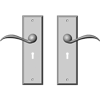 Bit-Key Lock - Maximum C-C - 120mm