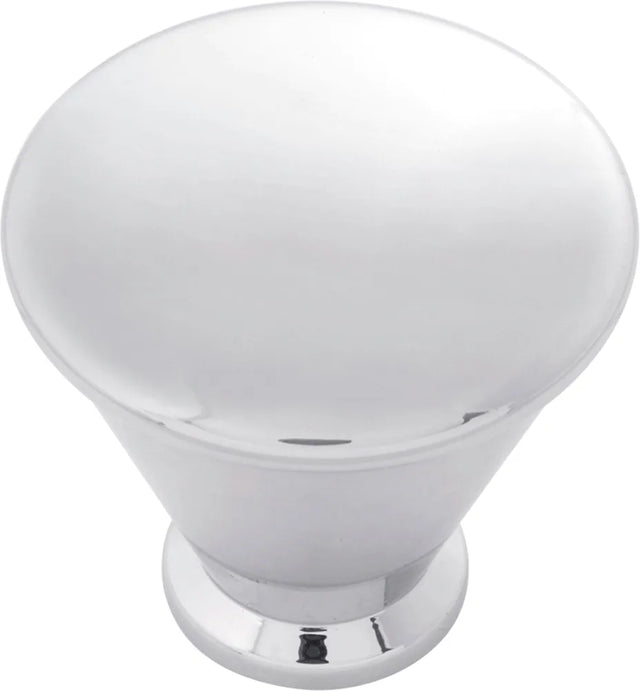 Facette Collection Knob 1-1/4'' diam Chrome Finish B054726-CH