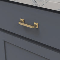 Studio II Collection Pull 3'' cc Brushed Golden Brass Finish B055550-BGB