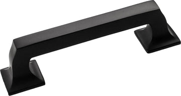 Studio II Collection Pull 3-3/4'' cc Matte Black Finish B055551-MB