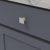 Studio II Collection Knob 1-1/4'' Square Polished Nickel Finish B055555-14