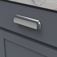 Studio II Collection Cup Pull 3'', 3-3/4'' & 5-1/16'' (128mm) cc Chrome Finish B055568-CH