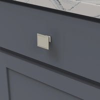 Studio II Collection Knob 1-1/2'' Square Polished Nickel Finish B055577-14