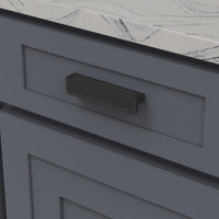 Bijou Linea Collection Pull 3'' cc Matte Black Finish B056013-MB
