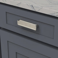Bijou Linea Collection Pull 3'' cc Satin Nickel Finish B056013-SN