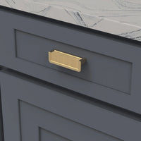Bijou Linea Collection Pull 3'' cc Brushed Golden Brass Finish B056060-BGB