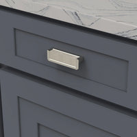 Bijou Linea Collection Pull 3'' cc Satin Nickel Finish B056060-SN