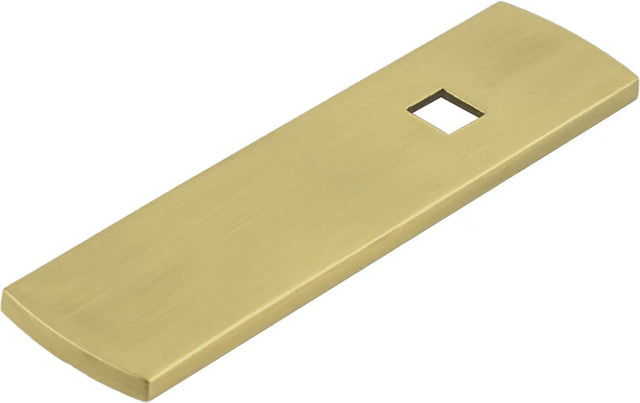 Bijou Astoria Collection Backplate 3-1/2'' x 7/8'' Brushed Golden Brass Finish B056380-BGB