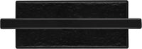 Belleclaire Collection Pull 3-3/4'' cc Crysacrylic with Brushed Golden Brass Finish B077503-BGB