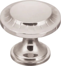 Vintage 1900 Collection Knob 1-3/16'' diam Polished Nickel Finish B056553-14