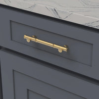 Bijou Junzi Junzi Pull 5-1/16'' cc Satin Brass Finish B056657-04