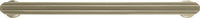 Bijou Astoria Collection Knob 1'' Square Brushed Golden Brass Finish B056407-BGB