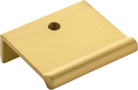 Bijou Cinch Finger Pull 1-1/2'' cc 2-1/2'' x 2-1/4'' Brushed Golden Brass Finish B075003-BGB