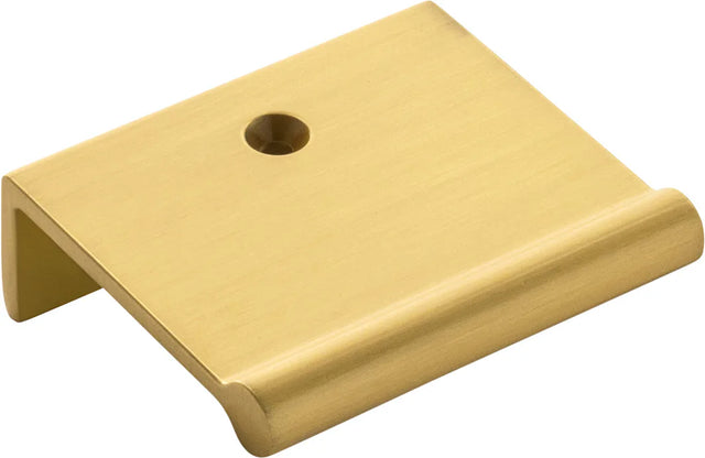 Bijou Cinch Finger Pull 1-1/2'' cc 2-1/2'' x 2-1/4'' Brushed Golden Brass Finish B075003-BGB