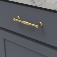 Fuller Collection Pull 5-1/16'' cc Brushed Golden Brass Finish B075060-BGB