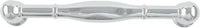 Bijou Aura Collection T-Knob 2-3/4'' x 3/4'' Polished Nickel with Natural Quartz Finish B075512-14