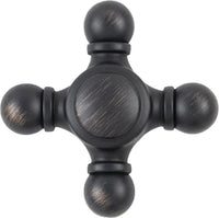 Bijou Grata Collection Pull 3-3/4'' x 1-78'' Oval Satin Nickel Finish B078768-SN