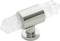 Bijou Aura Collection T-Knob Natural Quartz