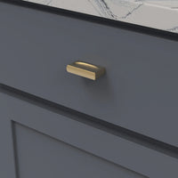 Ingot Collection Pull 1'' cc Brushed Golden Brass Finish B075529-BGB