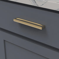 Ingot Collection Pull 5-1/16'' cc Brushed Golden Brass Finish B075530-BGB