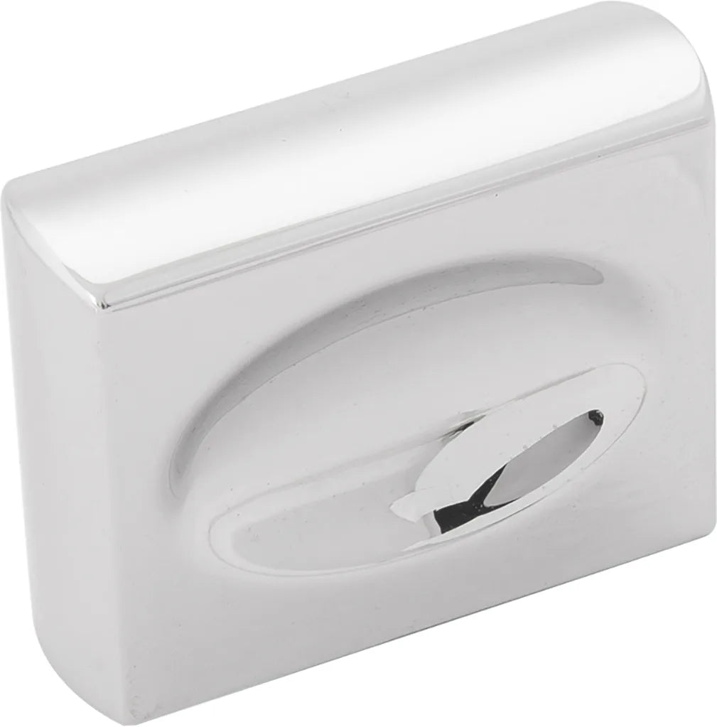 Ingot Collection Knob 1-3/8'' x 7/16'' Chrome Finish B075644-CH